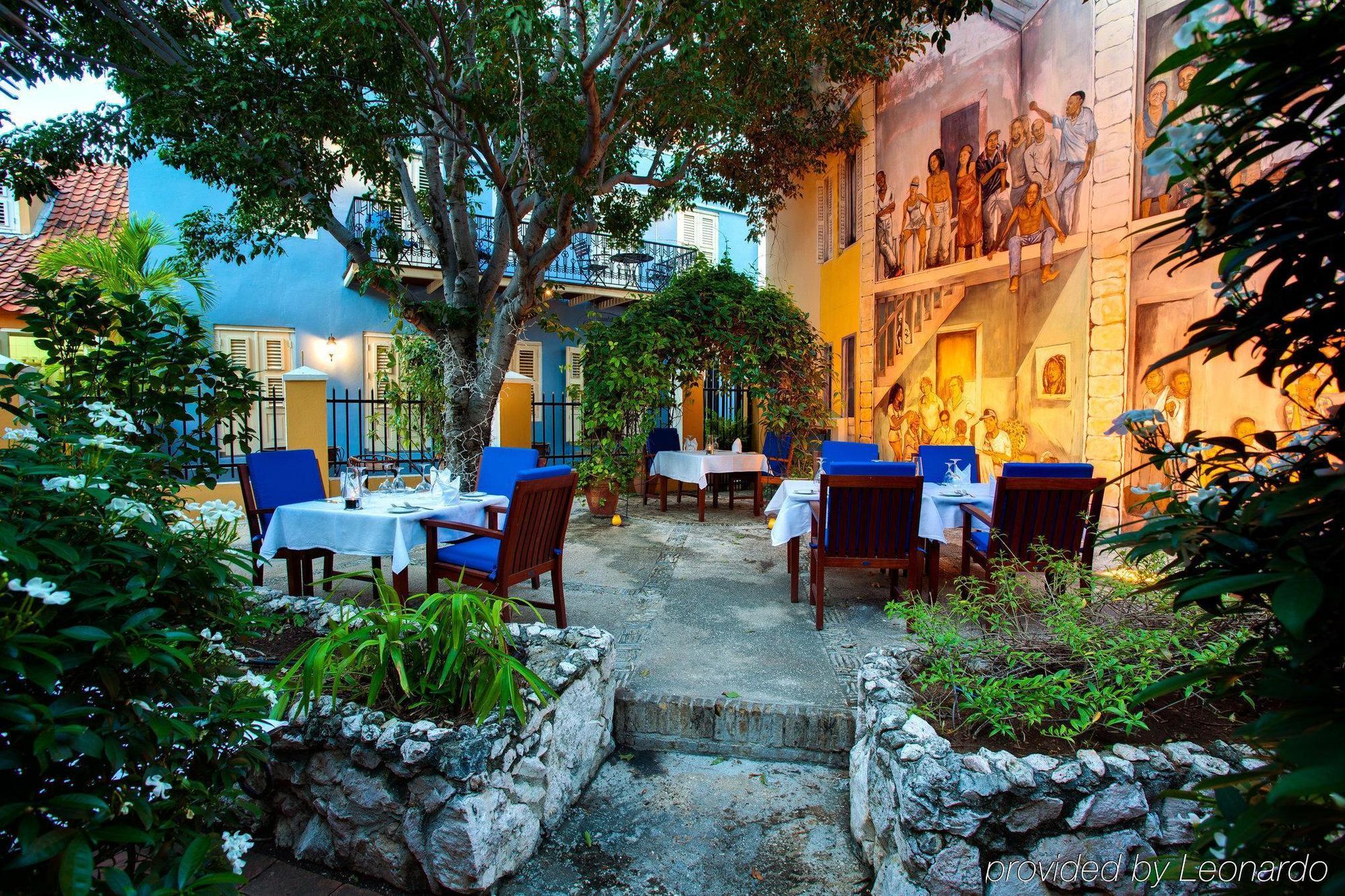 Kura Hulanda Village & Spa 威廉斯塔德 餐厅 照片